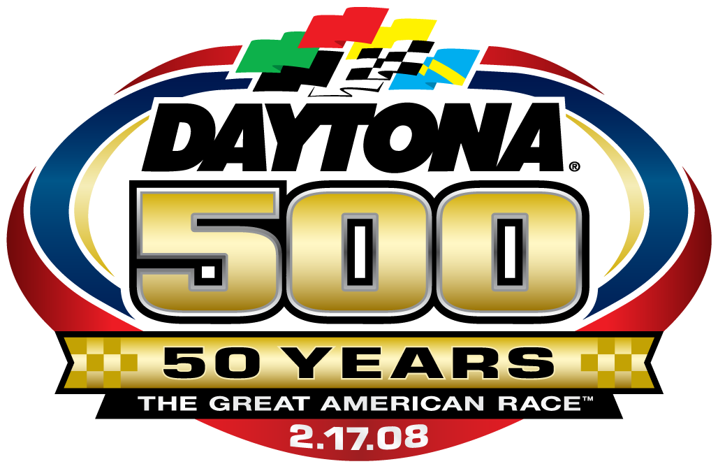 Daytona 500 2008 Primary Logo iron on transfers for clothing